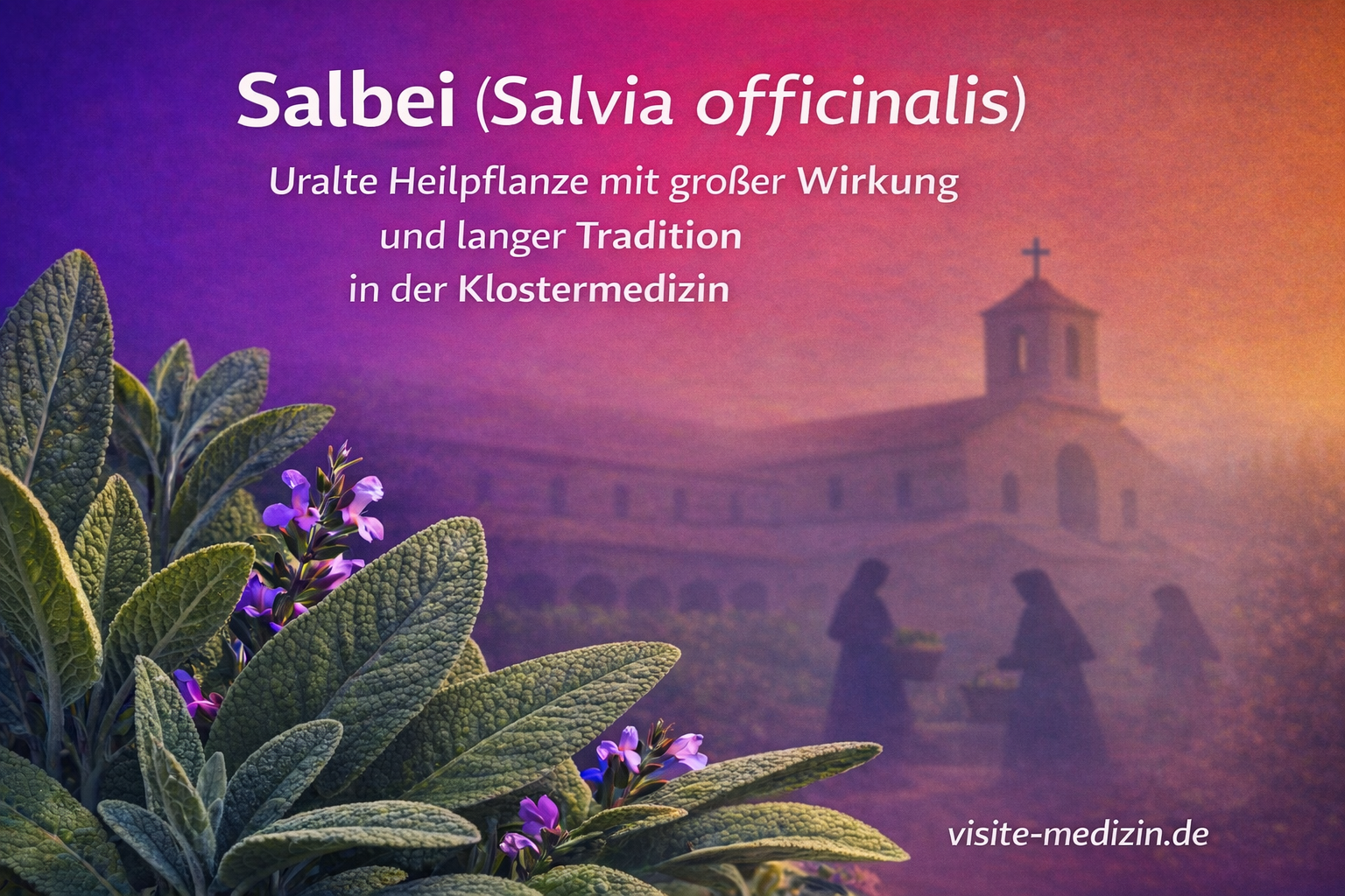 Salbei (Salvia officinalis) – Heilpflanze mit langer Tradition in Naturheilkunde und Klostermedizin