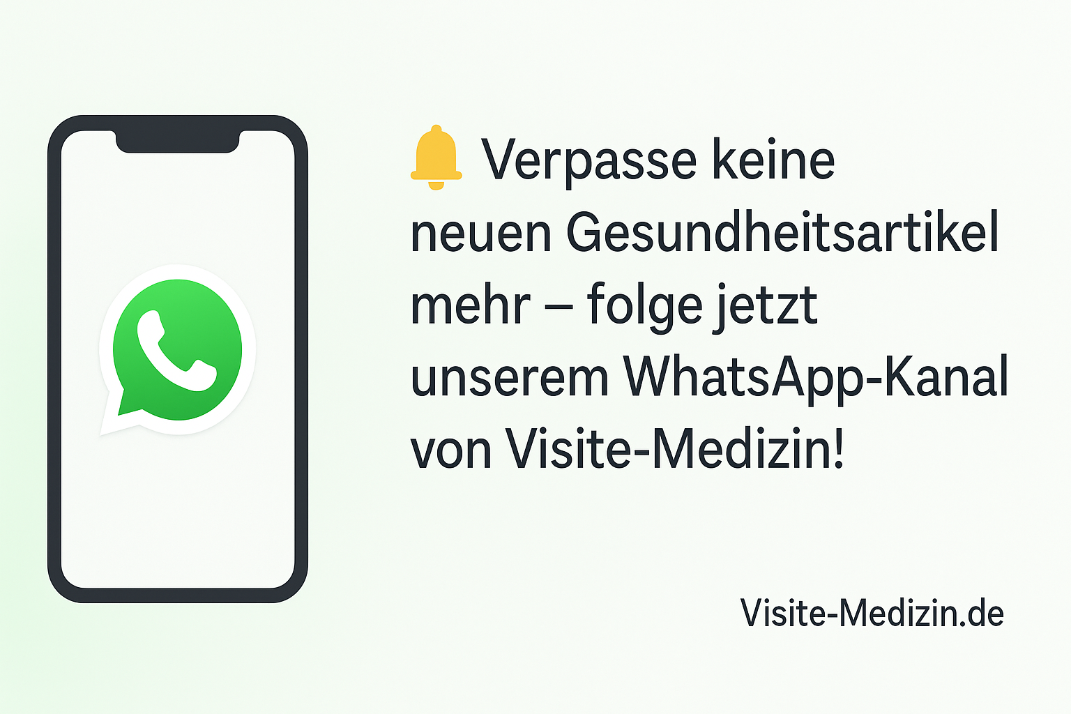 Visite-Medizin auf WhatsA